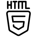 html five line Icon copy