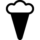 ice-cream cone line icon