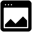 image preview glyph Icon