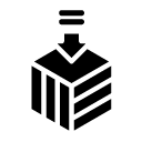 in box glyph Icon