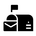 inbox 1 glyph Icon