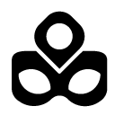 incognito pointer 2 glyph Icon