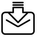 incoming mail line Icon