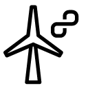 infinite windmill line Icon