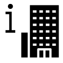 information hotel glyph Icon