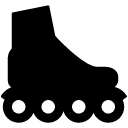 inline Skate solid icon