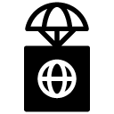 internet airdrop glyph Icon