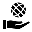 internet care glyph Icon