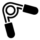 jumprope glyph Icon