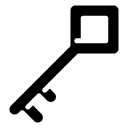 key four glyph Icon
