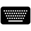 keyboard glyph Icon