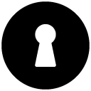 keyhole glyph Icon