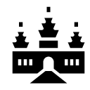 landmark glyph Icon