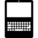 laptop filled outline Icon