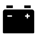 large battery glyph Icon