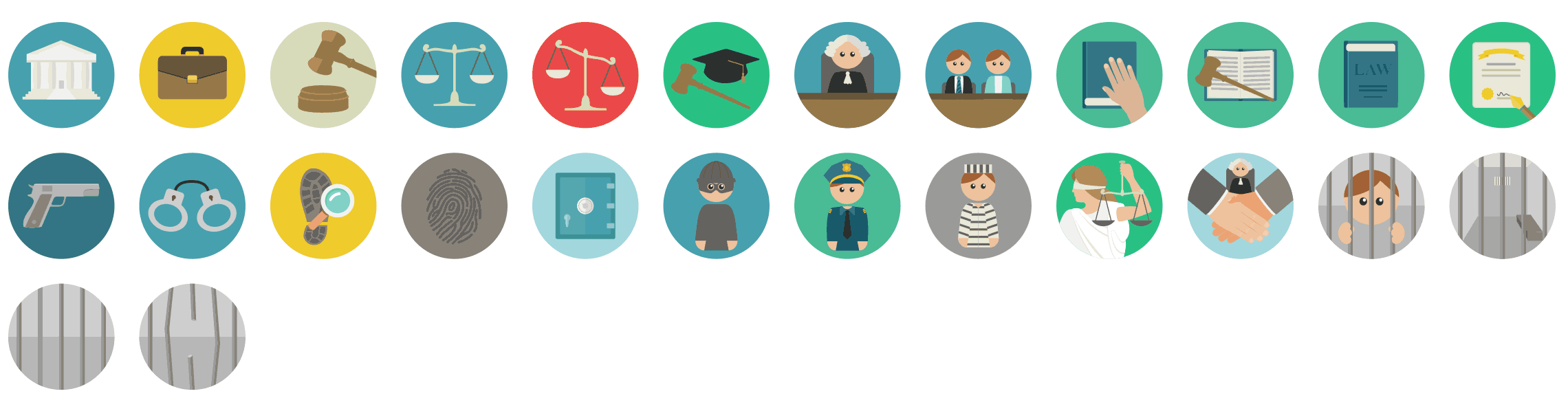 law-flat-icons-vol-1-preview