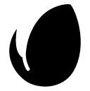 leaf glyph Icon copy