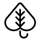 leaf line Icon