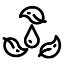 leaves water line Icon