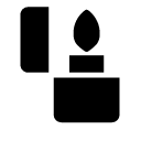 lighter glyph Icon