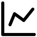 line chart_1 line icon