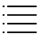 line menu two glyph Icon