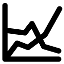 lines chart_1 line icon