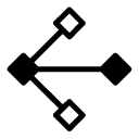 lines glyph Icon