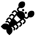 lobster glyph Icon