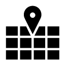 location map glyph Icon