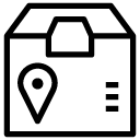 location package line Icon