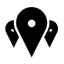 locations glyph Icon