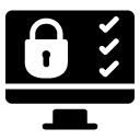 lock screen glyph Icon