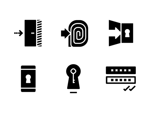 log-in-and-log-out-glyph-icons