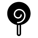 lollipop glyph Icon