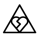 love triangle line Icon