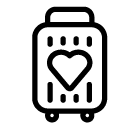 luggage line Icon