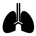 lungs glyph Icon copy