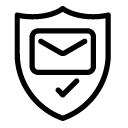 mail security line Icon