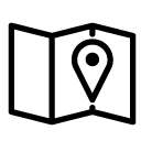 map location line Icon