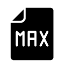 max file glyph Icon