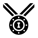 medal glyph Icon