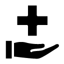 medical care glyph Icon