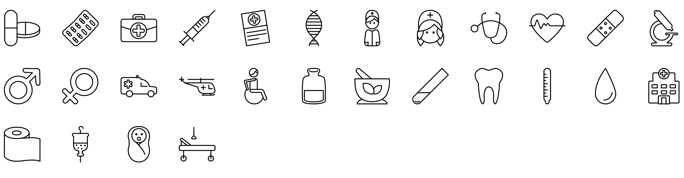 medical-line-icons-preview