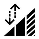 medium signal glyph Icon