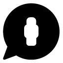 message user glyph Icon