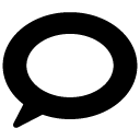 messenger glyph Icon copy