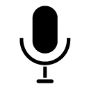 mic 1 glyph Icon