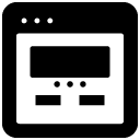 middle tab glyph Icon