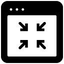 minimize glyph Icon